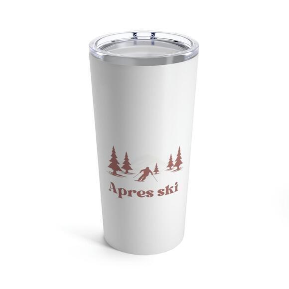 Apres Ski Wine Coffee Tumbler 20oz - Picture 1 of 6